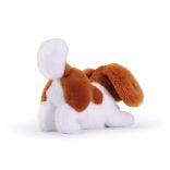 Trudi Cavalier King Marley kutya, fehér-barna - 13cm