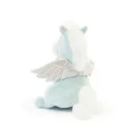 Trudi Puppet Pegasus blue - kék Pegazus báb plüss játék