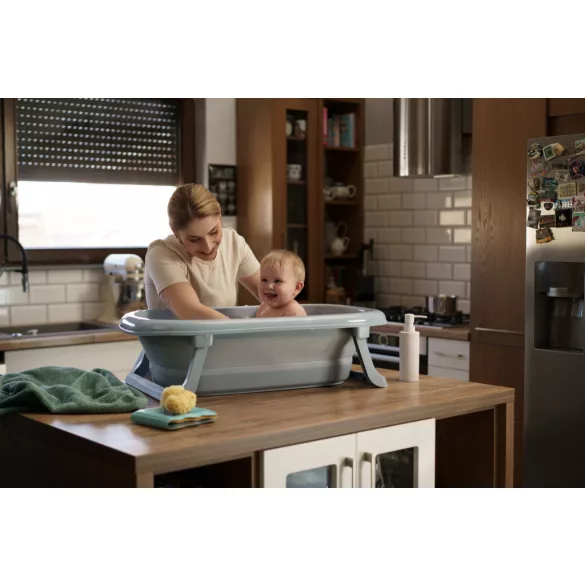 Tega Baby összecsukható babakád-Dove Grey