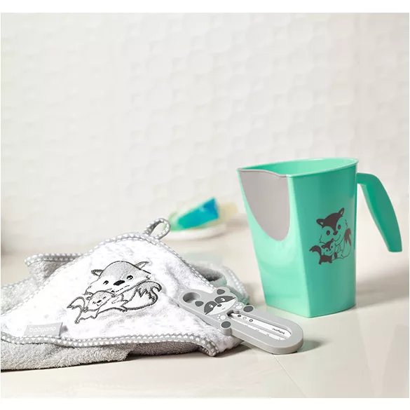 BabyOno vízhőmérő Mosómedve-szürke