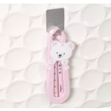 BabyOno vízhőmérő  Maci-Rózsaszín