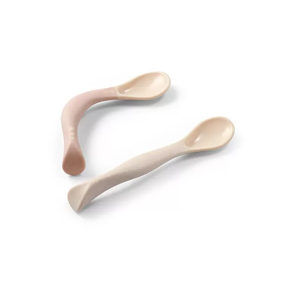 BabyOno etetőkanál puha flexibilis-Rózsaszín