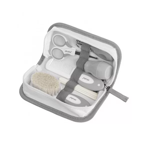 Akuku manikűr készlet-Grey