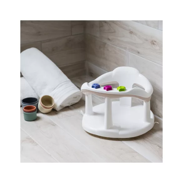 Thermobaby Aquababy fürdetőkarika- White/Sandy Brown