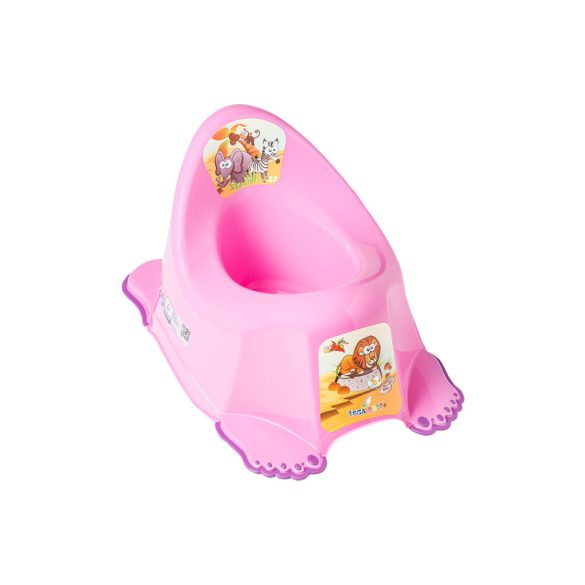 Tega Baby  Csúszásgátlós bili Safari-Pink