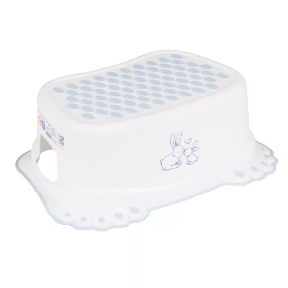 Tega Baby  csúszásgátlós fellépő Nyuszi-Fehér