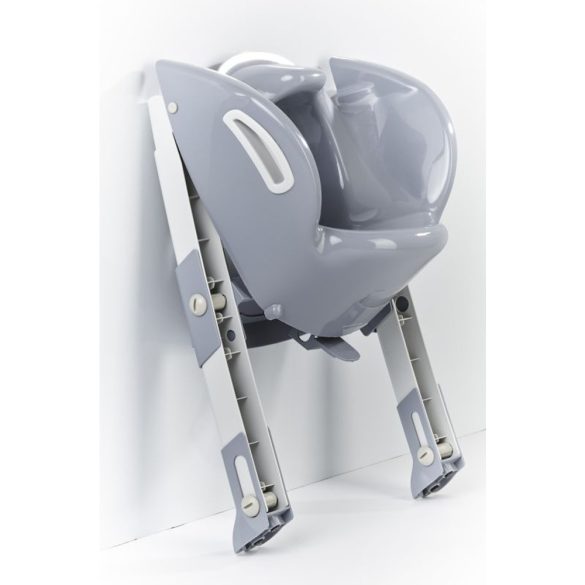 ThermoBaby Kiddyloo wc-szűkítő fellépővel - Grey Charm