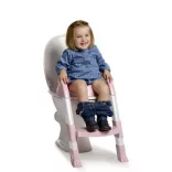 ThermoBaby Kiddyloo wc-szűkítő fellépővel - Powder Pink