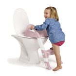 ThermoBaby Kiddyloo wc-szűkítő fellépővel - Powder Pink