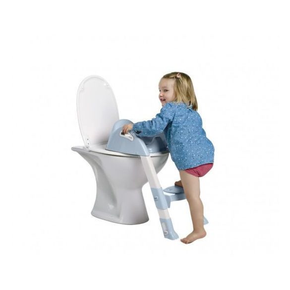 ThermoBaby Kiddyloo wc-szűkítő fellépővel - Baby Blue