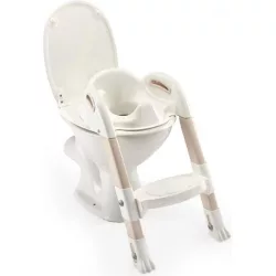 ThermoBaby Kiddyloo wc-szűkítő fellépővel - Sandy Brown