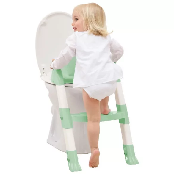 Thermobaby wc szûkítõ lépcsõs Kiddy Loo Celadon zöld
