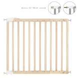 Badabulle ajtórács Deco Pop fa 63-106 cm natúr B025224