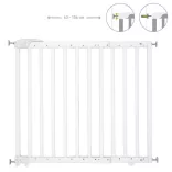 Badabulle ajtórács Deco Pop fa 63-106 cm fehér B025225