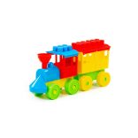 POLESIE műanyag kisvonat 1 vagonnal