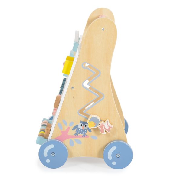Moni Toys Fa interaktív járássegítő - Pasztel