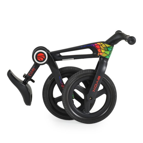 Byox Foldy összecsukható futóbicikli (12") - Fekete