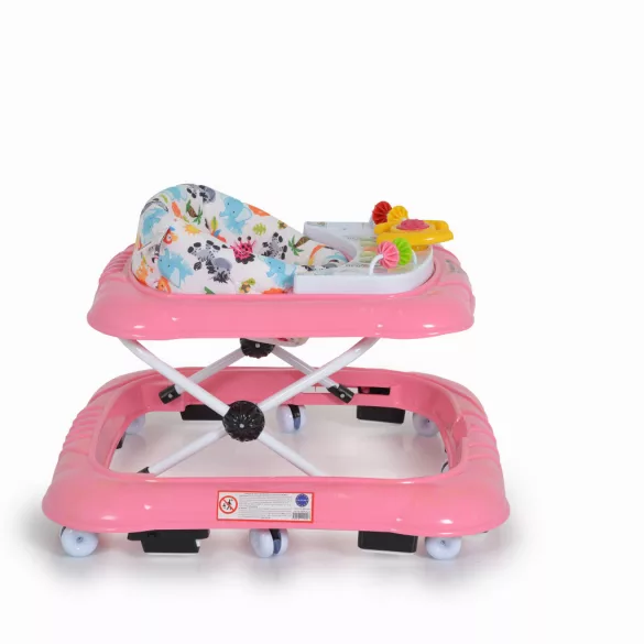 Moni Jungle Fun bébikomp fénnyel és zenével – Rózsaszín