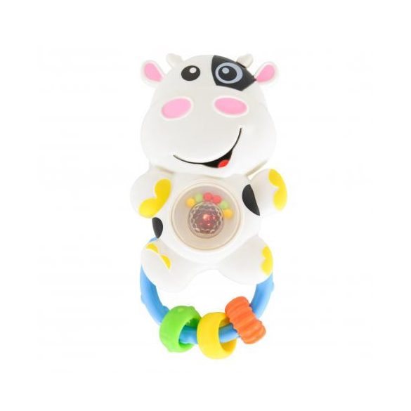 Moni Toys Interaktív csörgő, hang és fényhatásokkal - Boci