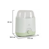 Cangaroo Bollente 3in1 dupla cumisüveg melegítő és sterilizáló (17,5x10,5x22 cm) - Zöld
