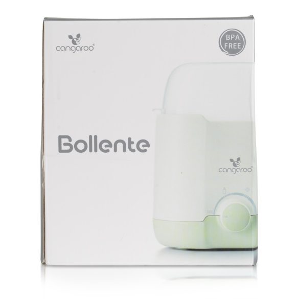 Cangaroo Bollente 3in1 dupla cumisüveg melegítő és sterilizáló (17,5x10,5x22 cm) - Zöld