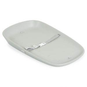 Cangaroo Nuvia szilikon pelenkázó alátét, biztonsági pánttal - Szürke