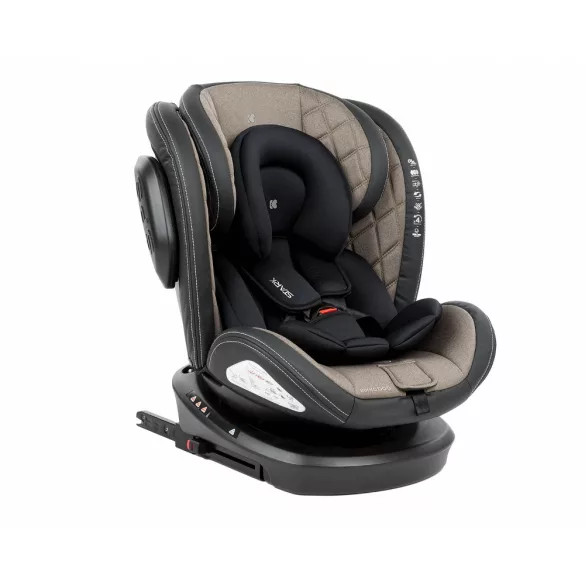 Kikkaboo gyerekülés Stark 360 Isofix 0-36 kg 2023 bézs