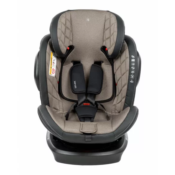 Kikkaboo gyerekülés Stark 360 Isofix 0-36 kg 2023 bézs