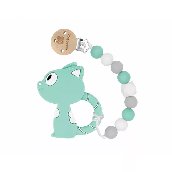 Kikkaboo cumitartó pánt szilikon Cica menta