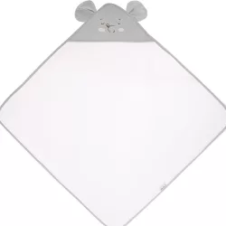 Kikkaboo fürdõlepedõ kapucnis 90x90cm egeres szürke