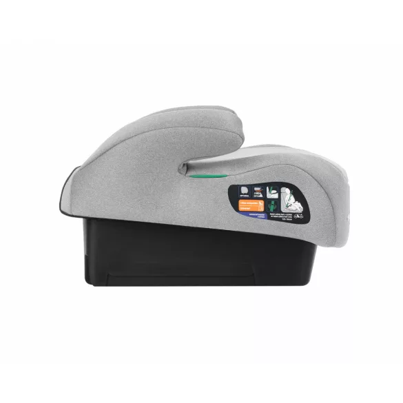 Kikkaboo ülésmagasító i-Go i-Size Beltfix 125-150 cm világosszürke