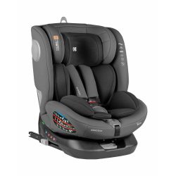   Kikkaboo i-Moove i-Size gyerekülés  (40-150 cm) - Sötétszürke