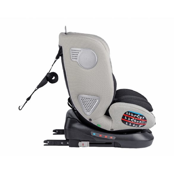 Kikkaboo i-Moove i-Size gyerekülés  (40-150 cm) - Sötétszürke