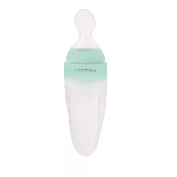 Kikkaboo babaetetõ  szilikonos kanállal  90 ml  rocket menta