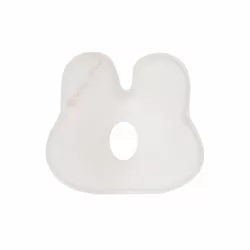   Kikkaboo párna - laposfejûség elleni memóriahabos ergonomikus Airknit  nyuszi fehér