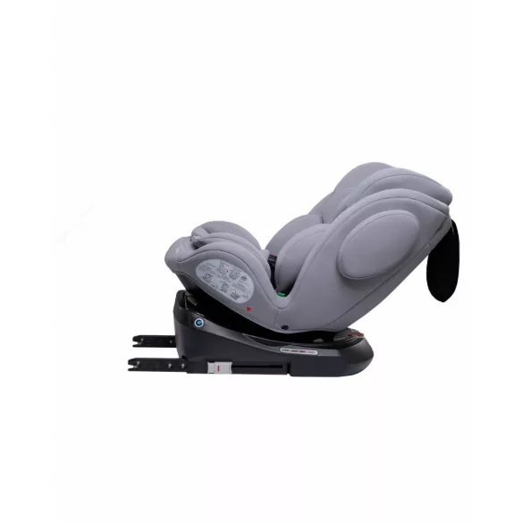 Kikkaboo gyerekülés i-Felix i-Size Isofix 40-150 cm világosszürke