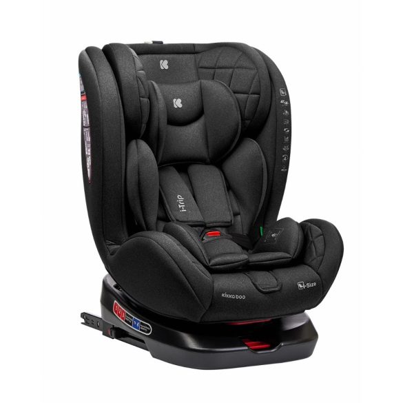 Kikkaboo gyerekülés i-Trip 360 fok i-Size Isofix 40-150 cm fekete