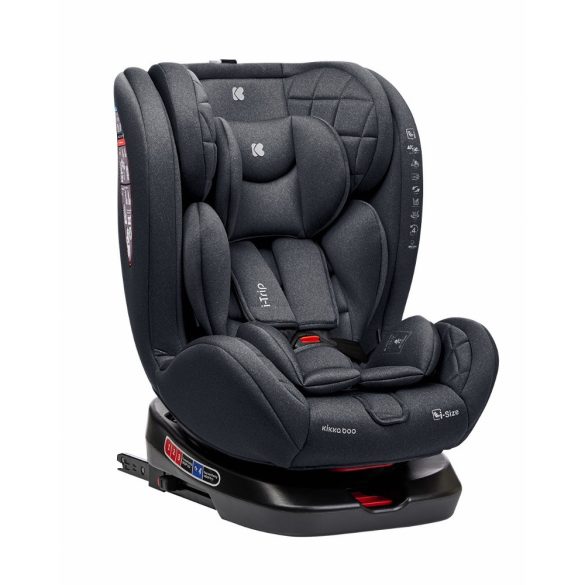 Kikkaboo gyerekülés i-Trip 360 fok i-Size Isofix 40-150 cm szürke