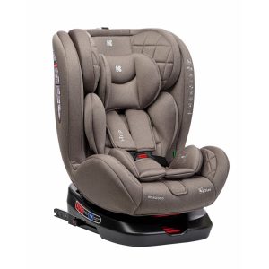 Kikkaboo gyerekülés i-Trip 360 fok i-Size Isofix 40-150 cm bézs
