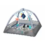 Kikkaboo játszószõnyeg  18 labdával  Happy Lama