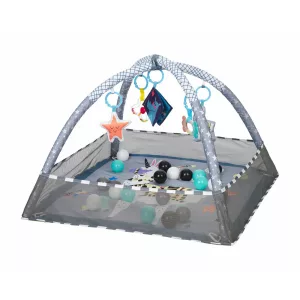 Kikkaboo játszószõnyeg  18 labdával  Happy Lama