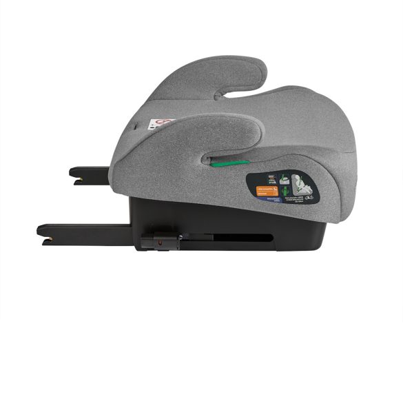 Kikkaboo ülésmagasító i-Tip i-Size Isofix 125-150 cm világosszürke