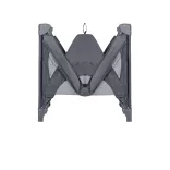 Kikkaboo utazóágy So Gifted II szürke