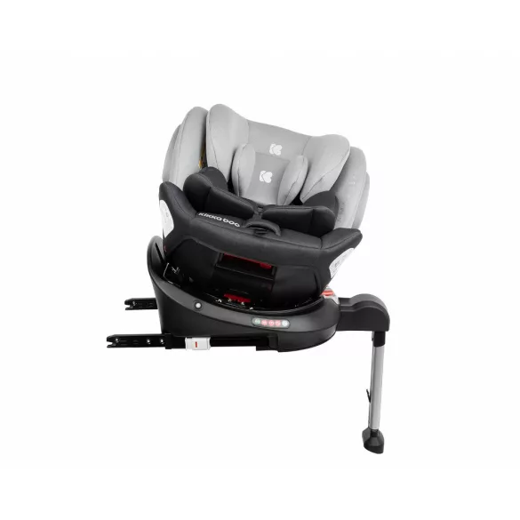 Kikkaboo gyerekülés Ronda Isofix 0-36 kg világosszürke
