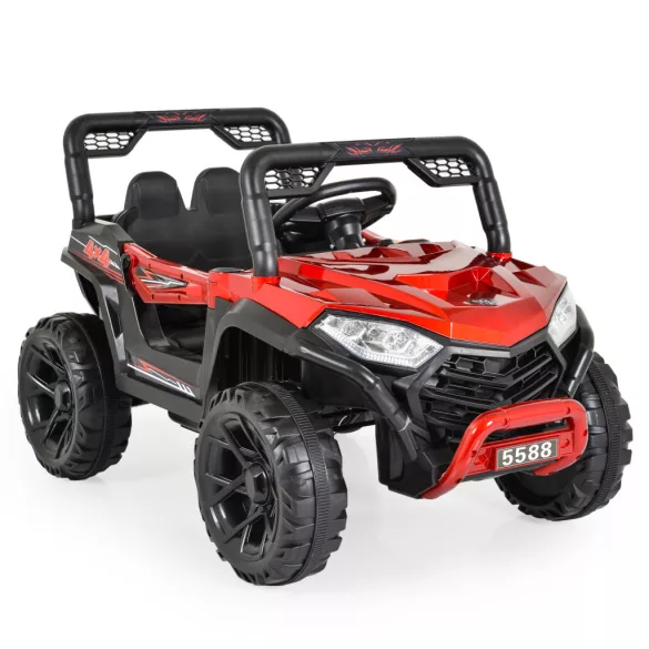 Moni Bo Fast UTV Elektromos autó/Buggy - Metál piros