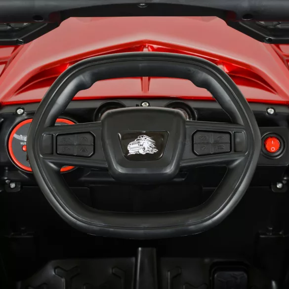 Moni Bo Fast UTV Elektromos autó/Buggy - Metál piros