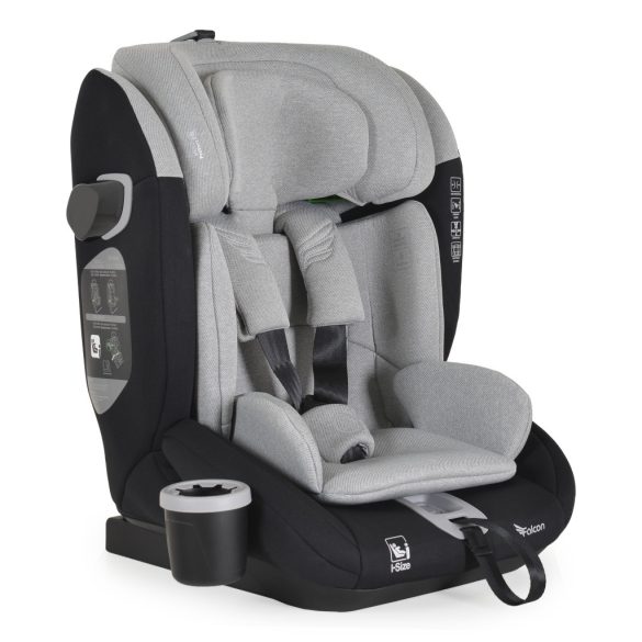 Cangaroo Falcon I-Size gyerekülés (76-150 cm) - Opalszürke