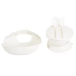 Moni Surprise multifunkciós etetőszék, kiegészítőkkel - Fehér