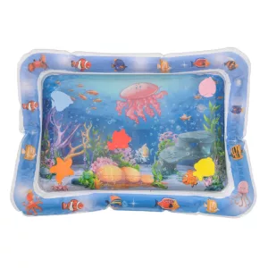 Moni Toys Vízzel tölthető interaktív játszószőnyeg  - Kék - Halacskák