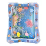 Moni Toys Vízzel tölthető interaktív játszószőnyeg  - Kék - Halacskák